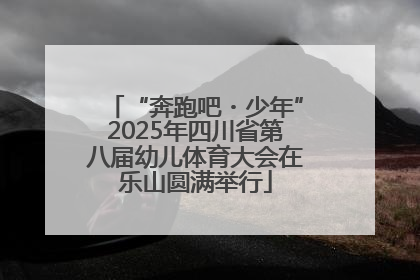 “奔跑吧・少年”2025年四川省第八届幼儿体育大会在乐山圆满举行