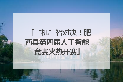 “机”智对决！肥西县第四届人工智能竞赛火热开赛