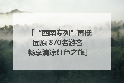 “西南专列”再抵固原 870名游客畅享清凉红色之旅