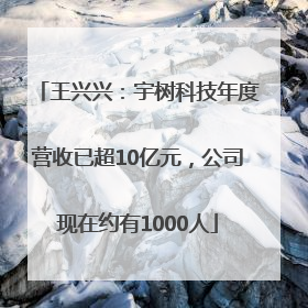 王兴兴：宇树科技年度营收已超10亿元，公司现在约有1000人
