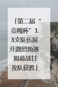 第二届“贡嘎杯”13支队伍展开激烈角逐 揭幕战甘孜队获胜