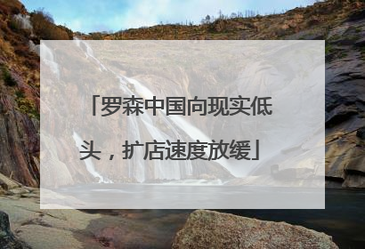 罗森中国向现实低头，扩店速度放缓
