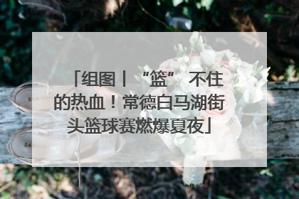 组图丨“篮” 不住的热血！常德白马湖街头篮球赛燃爆夏夜