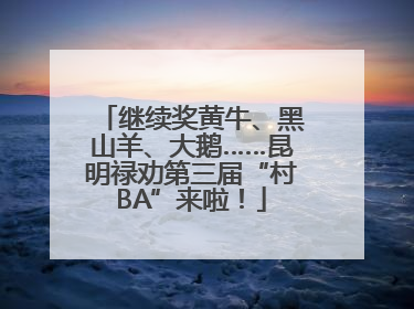 继续奖黄牛、黑山羊、大鹅……昆明禄劝第三届“村BA”来啦！