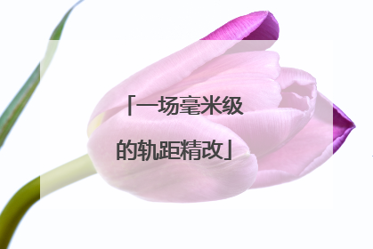 一场毫米级的轨距精改