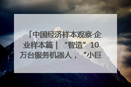 中国经济样本观察·企业样本篇｜“智造”10万台服务机器人，“小巨人”擎朗有大梦想