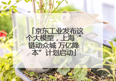京东工业发布这个大模型，上海“链动众城 万亿降本”计划启动