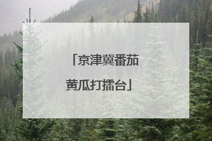 京津冀番茄黄瓜打擂台