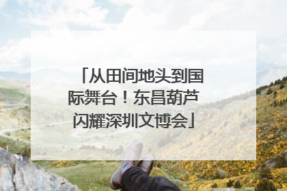 从田间地头到国际舞台！东昌葫芦闪耀深圳文博会