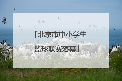 北京市中小学生篮球联赛落幕