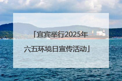 宜宾举行2025年六五环境日宣传活动