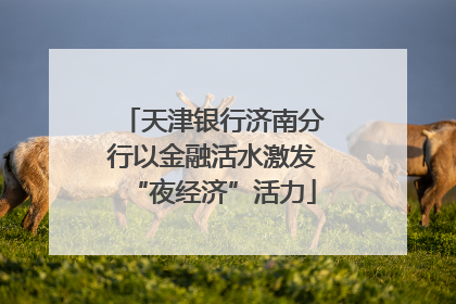 天津银行济南分行以金融活水激发“夜经济”活力