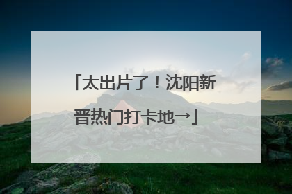 太出片了！沈阳新晋热门打卡地→