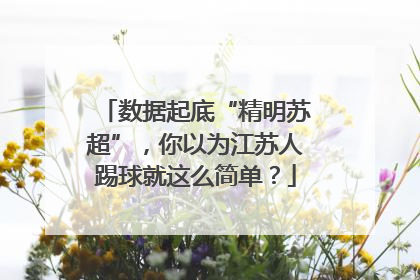 数据起底“精明苏超”，你以为江苏人踢球就这么简单？