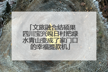 文旅融合结硕果 四川宝兴嘎日村把绿水青山变成了家门口的幸福提款机