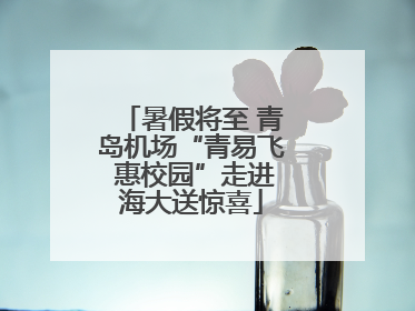 暑假将至 青岛机场“青易飞 惠校园”走进海大送惊喜