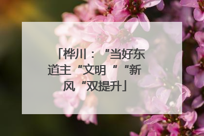 桦川：“当好东道主“文明““新风“双提升