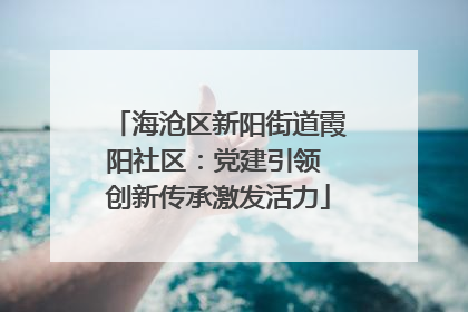 海沧区新阳街道霞阳社区：党建引领 创新传承激发活力