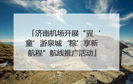 济南机场开展“翼‘童’游泉城‘粽’享新航程”航线推广活动