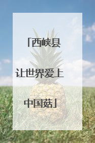 西峡县 让世界爱上中国菇