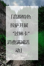 高原特色 拉萨开展“过林卡”消费满减活动