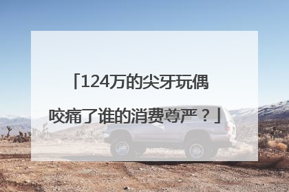 124万的尖牙玩偶 咬痛了谁的消费尊严？