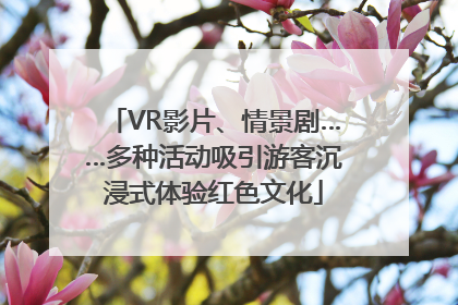VR影片、情景剧……多种活动吸引游客沉浸式体验红色文化